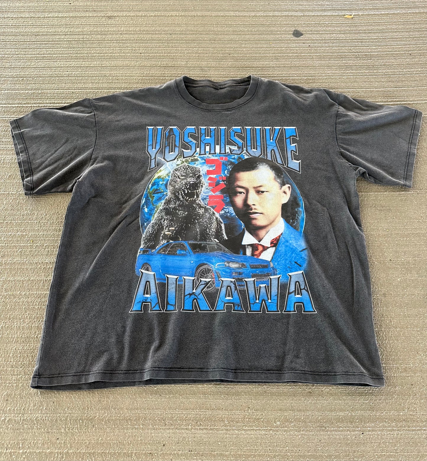 Yoshisuke Aikawa Vintage Style T-Shirt