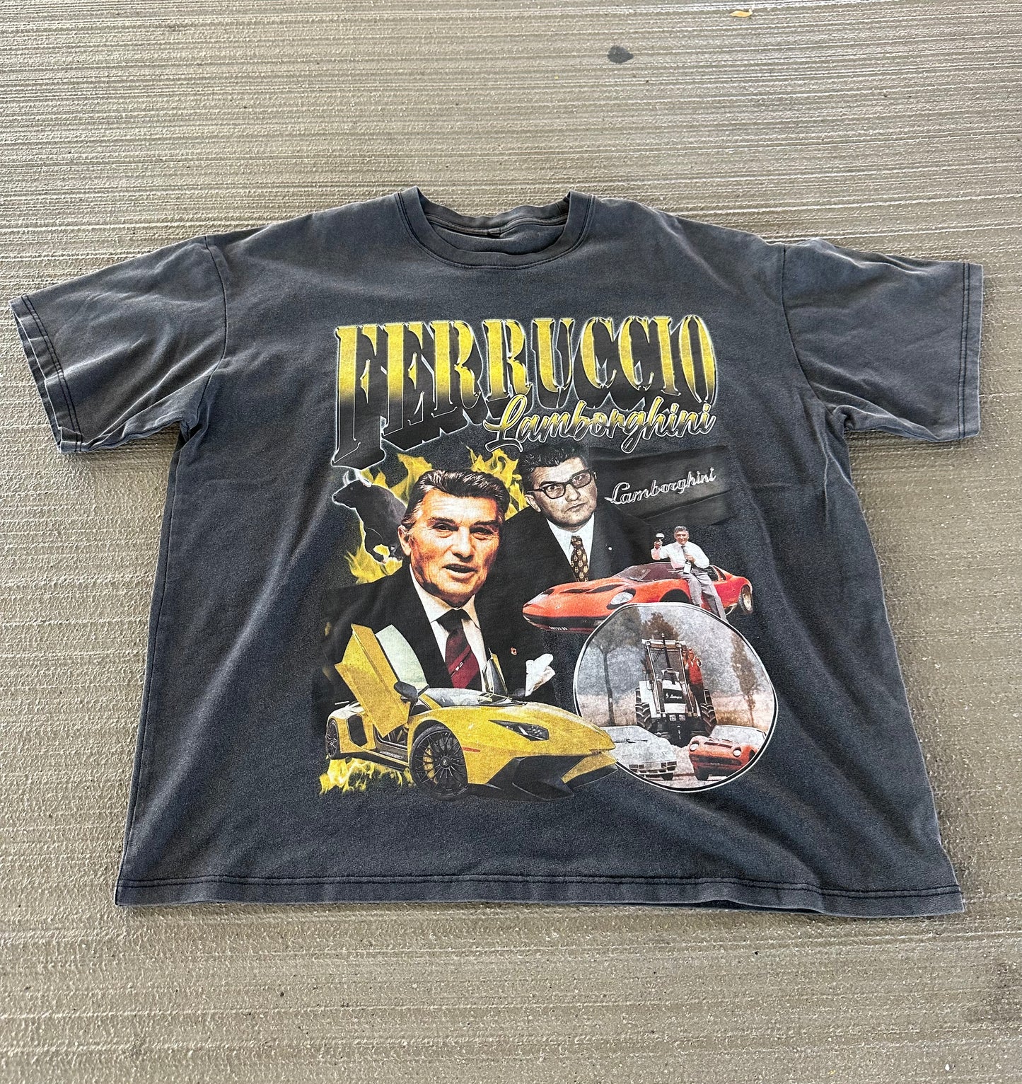 Ferruccio Lamborghini Vintage Style T-Shirt