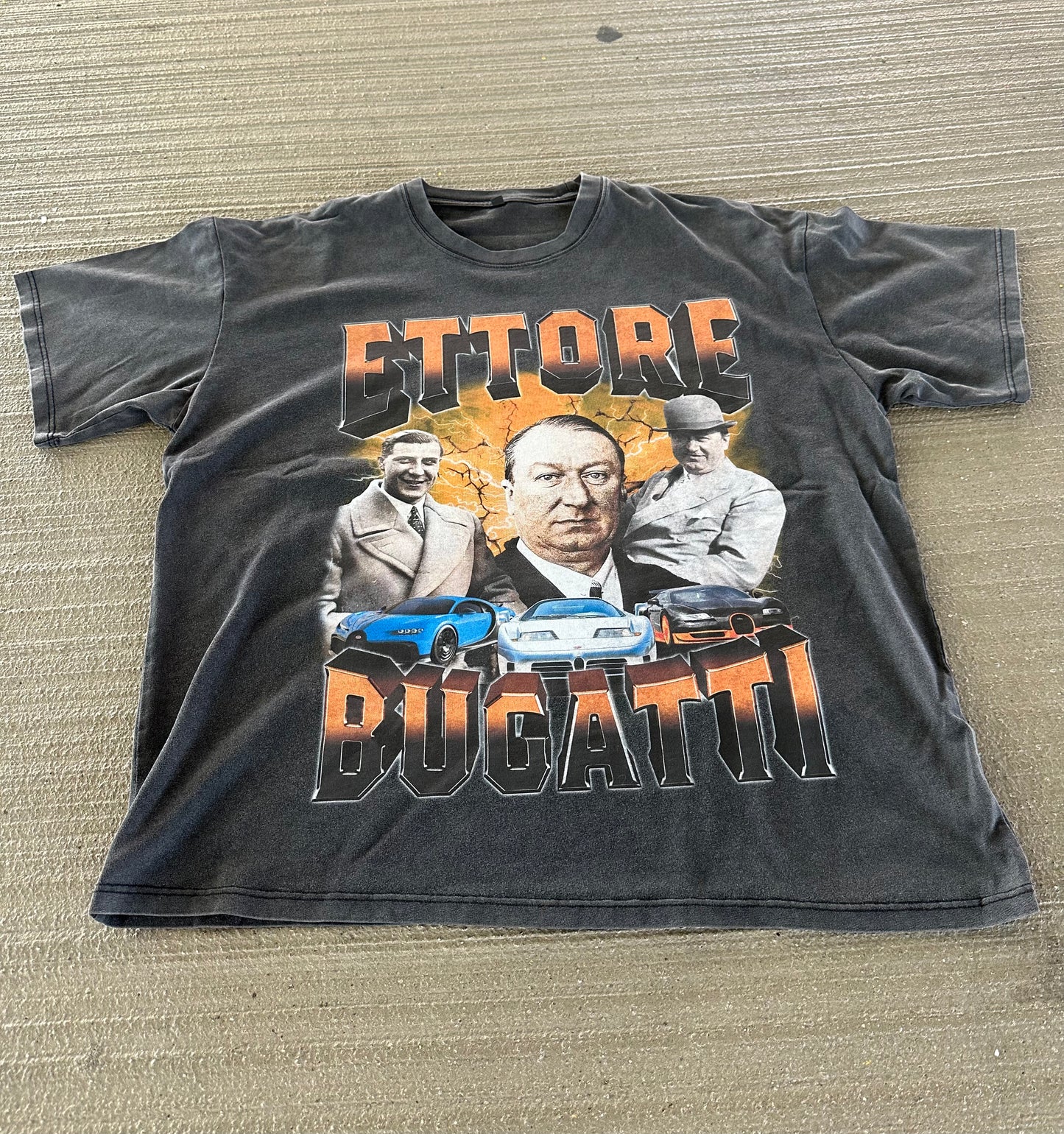 Ettore Bugatti Vintage Style T-Shirt